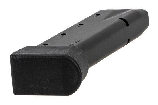 SIG Sauer P226 magazine holds 20-rounds of 9mm Auto ammo with witness holes and easy disassembly.